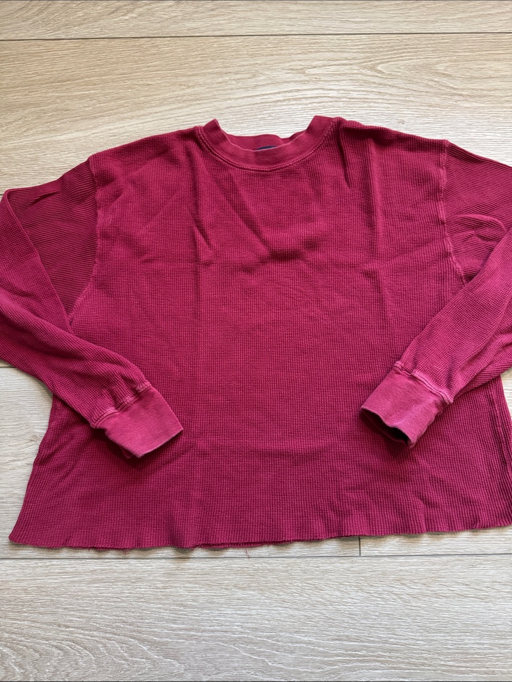 Brandy Melville Waffle Knit Top